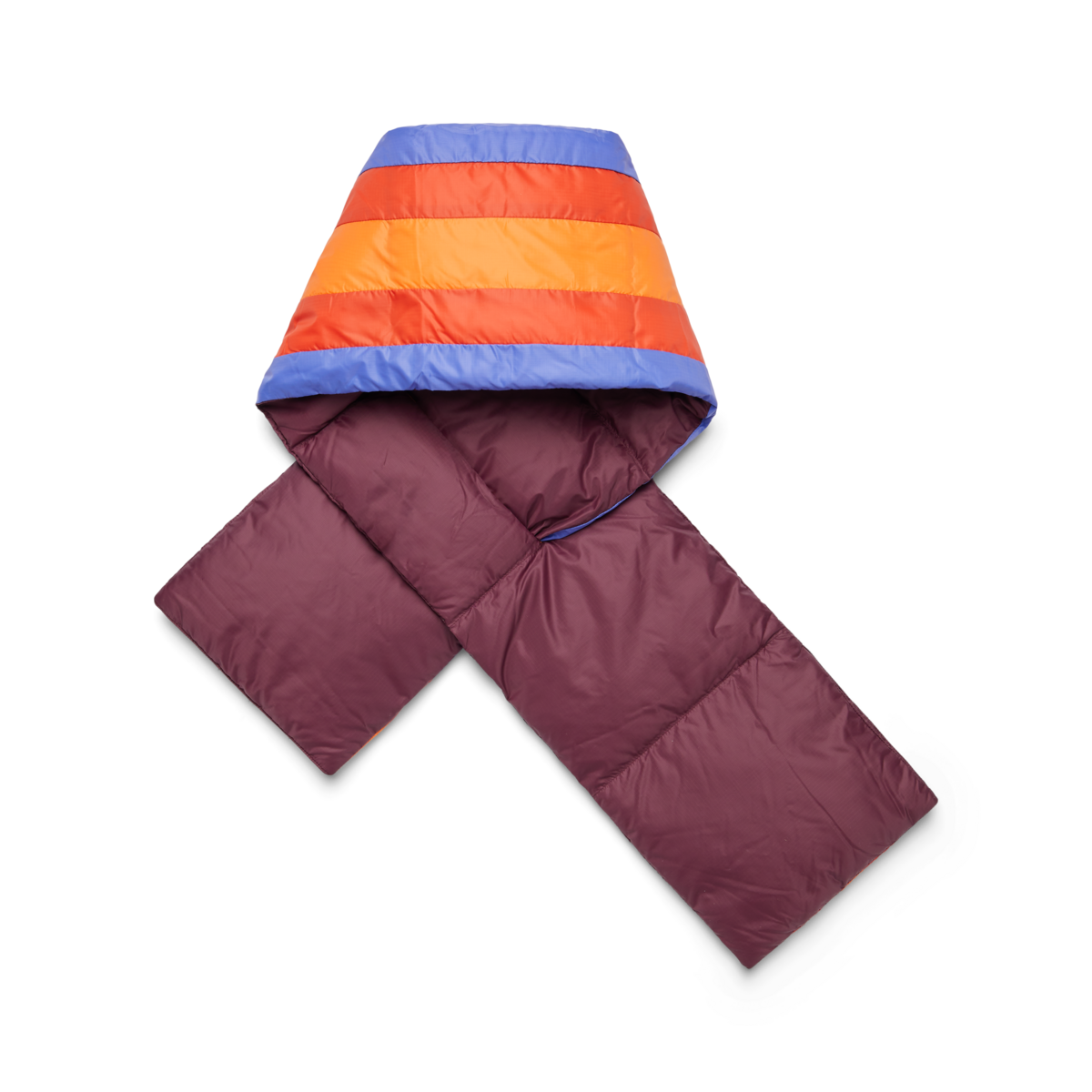 Alternative view of Fuego Down Scarf