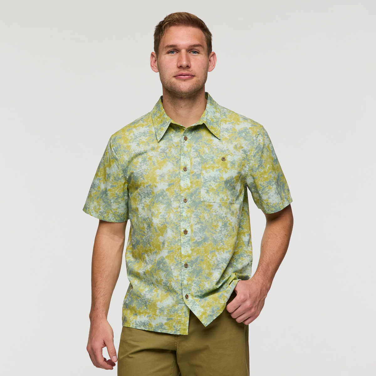 Estival Button Up Shirt   Print   Men's
